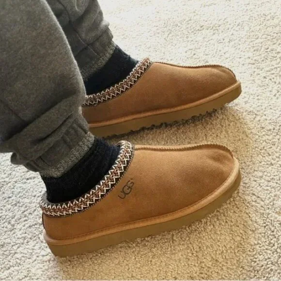 UGG | Shoes | Nwt Ugg Tasman Slippers Chestnut 19066k Ships  display picture 1